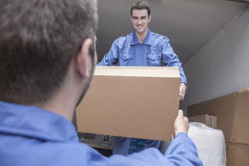 Securely loaded van prepared for safe transport