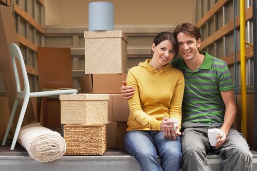 Careful piano transport planning for a local Uxbridge property